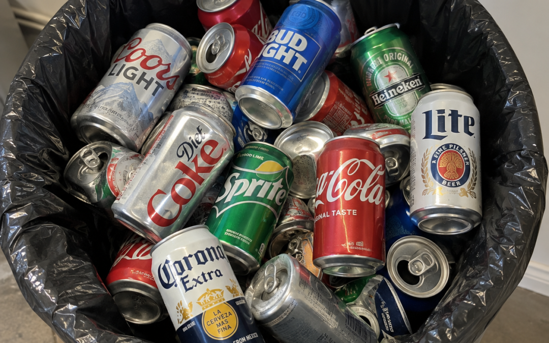 Recycle Aluminum Cans for Cash | Bee Green Recycling